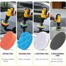 Electric Cleaning Kit – Multi-purpose Brushes and Sponges for Home and Car Cleaning
