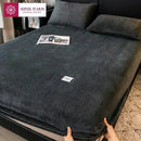 Coral Fleece Fitted Sheet – Cozy Comfort and Luxury for Winter Nights