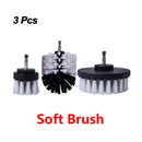 Electric Cleaning Kit – Multi-purpose Brushes and Sponges for Home and Car Cleaning