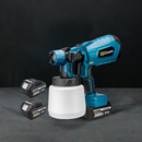 1000ML Cordless Electric Spray Gun High Power HVLP Paint Sprayer Auto Furniture Steel Coating Airbrush For Makita 18V Battery