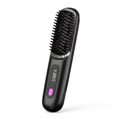 PureStraight™ Mini Hair Straightener Brush