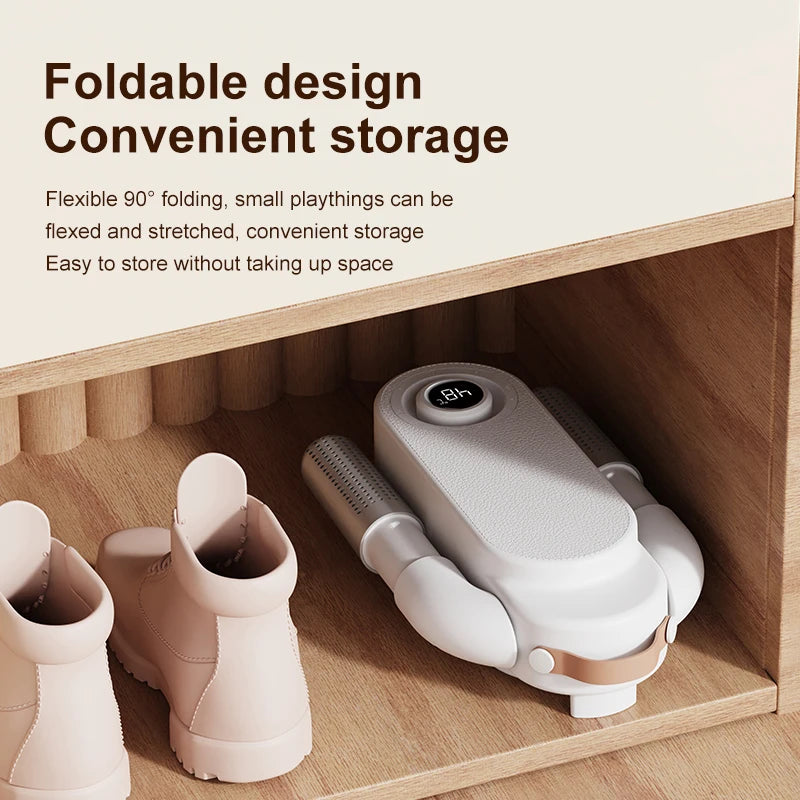 Foldable UV Shoe Dryer – Sterilization and Deodorization for Household Use