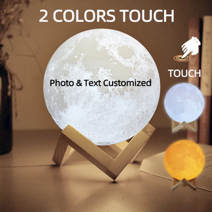 3D Printing Moon Lamp Personalized Photo