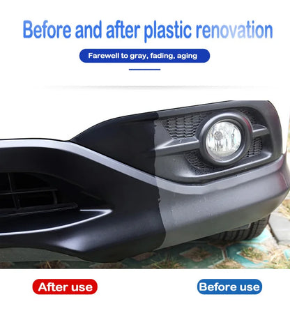 Auto Plastic Restorer Back To Black Gloss - Renovator For Cars Detailing