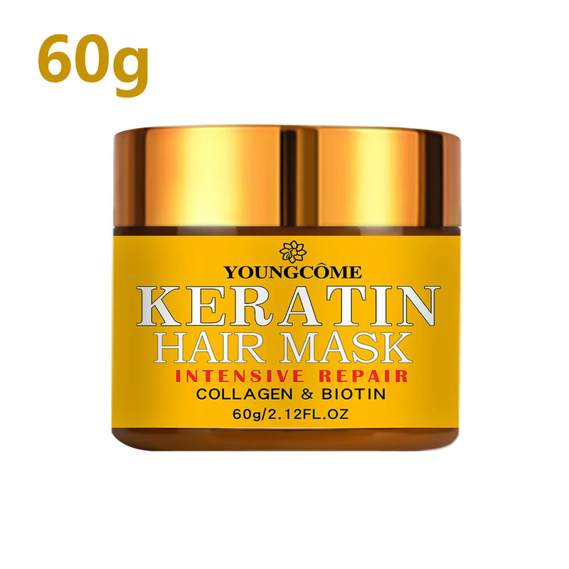 Hair Repairs Mask Biotin Collagen Keratin Treatment – Professional Hair Repair Solution