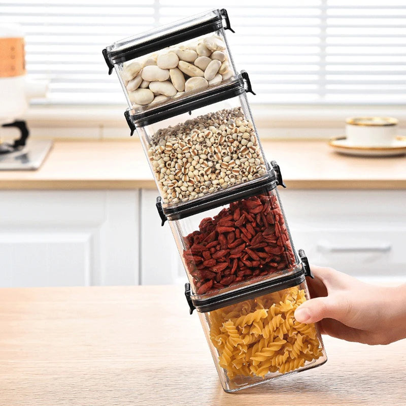 Acrylic Airtight Storage Jars – Food Organization