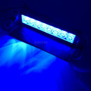 8 LED Strobe Warning Flashing EMS Police Car Light Emergency Signal Lamp Firemen Fog 8LED Windshield Lighting Yellow Red Blue