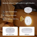 LED Night Light with Motion Sensor, USB Rechargeable - Perfect for Kitchen, Bedroom, Hallway, and Stairs