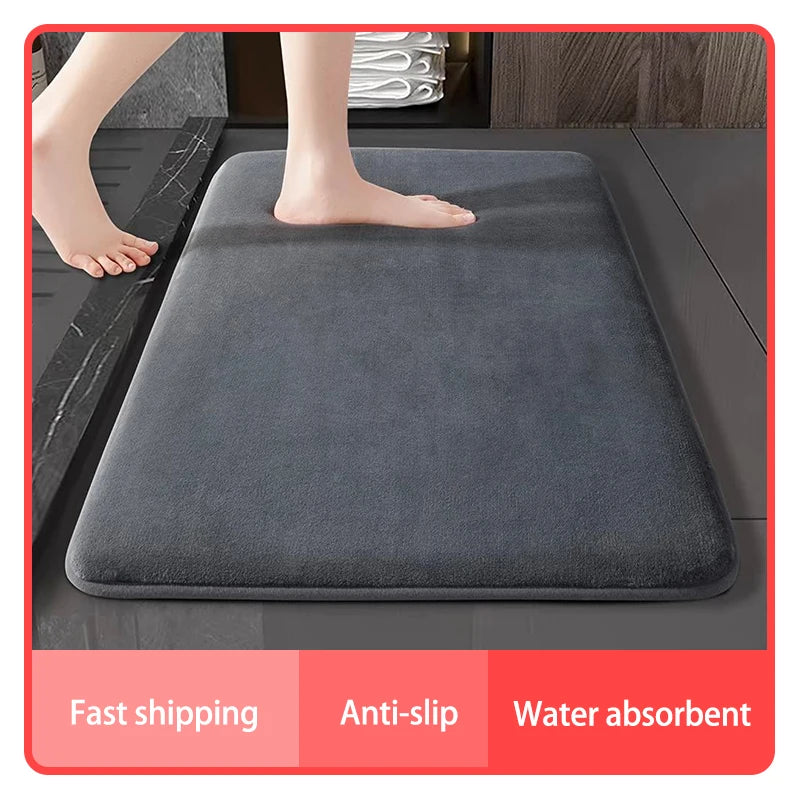Super Absorbent and Anti-Slip Mat – Practicality and Safety for Your Bathroom