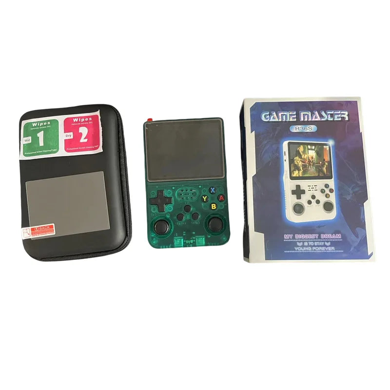 Portable Retro Game Console with 3.5-inch - Nostalgic Gaming Anywhere