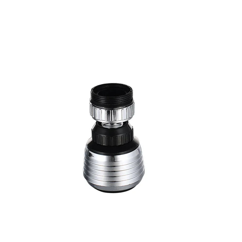 360° Rotating Stainless Steel Faucet Extender – Water Saver & Anti-Splash Function