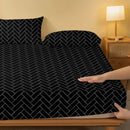 Harrow Geometric Printed Sheet – Comfort and Style for Your Bedroom