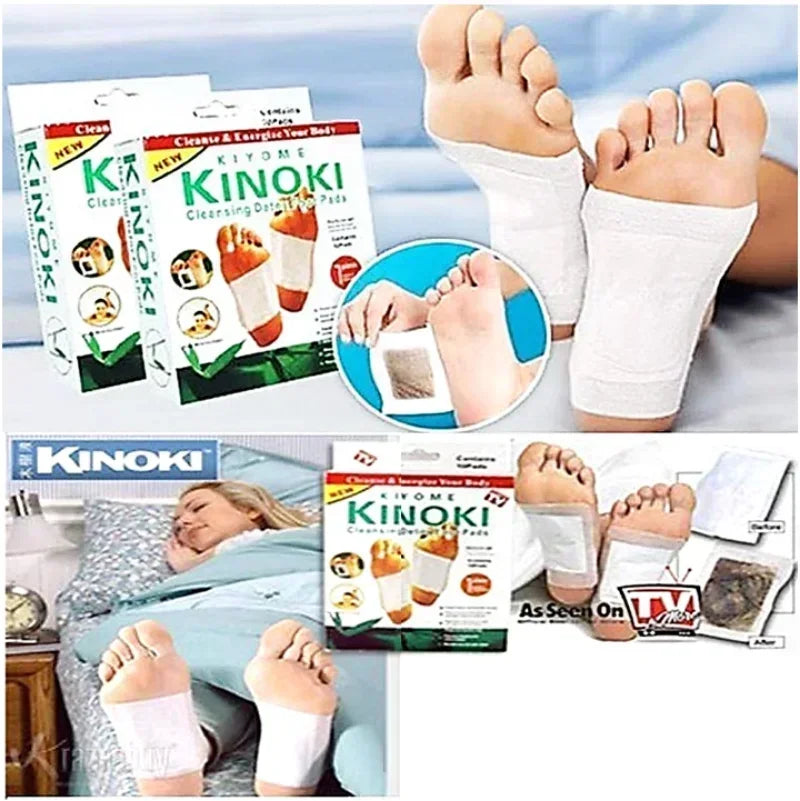 Kinoki Detox Foot Pads – Natural Foot Care and Wellness Solution