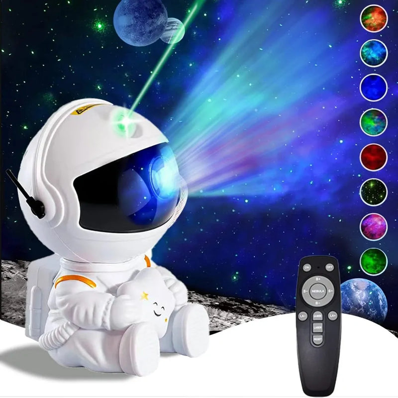 Astronaut Star Projector – Cosmic Atmosphere for Your Room