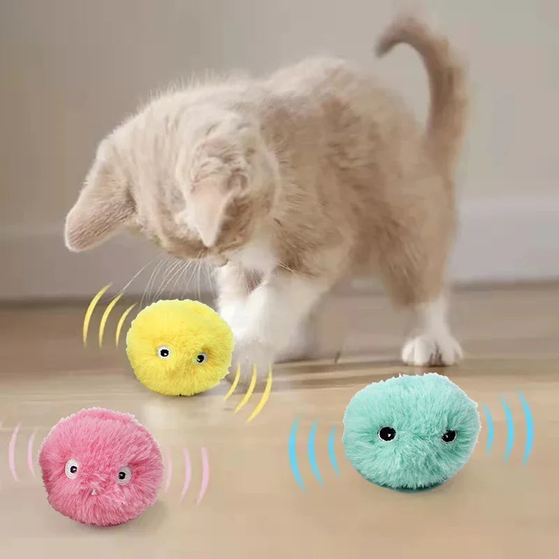 Smart Plush Electric Sounding Cat Toy