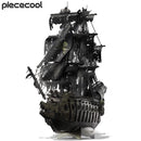 Piececool 3D Metal Puzzle - The Flying Dutchman Pirate Ship Model