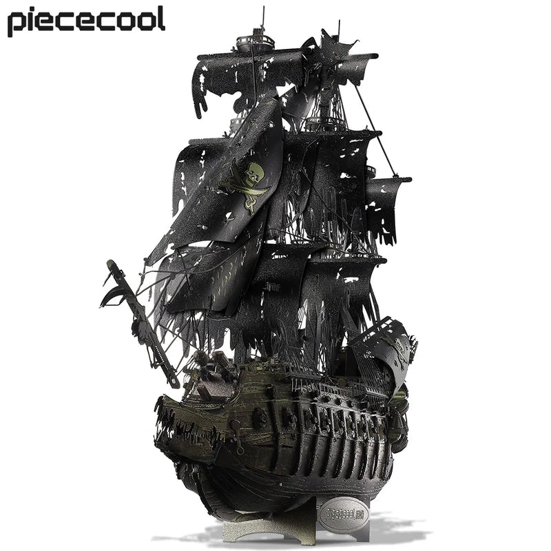 Piececool 3D Metal Puzzle - The Flying Dutchman Pirate Ship Model