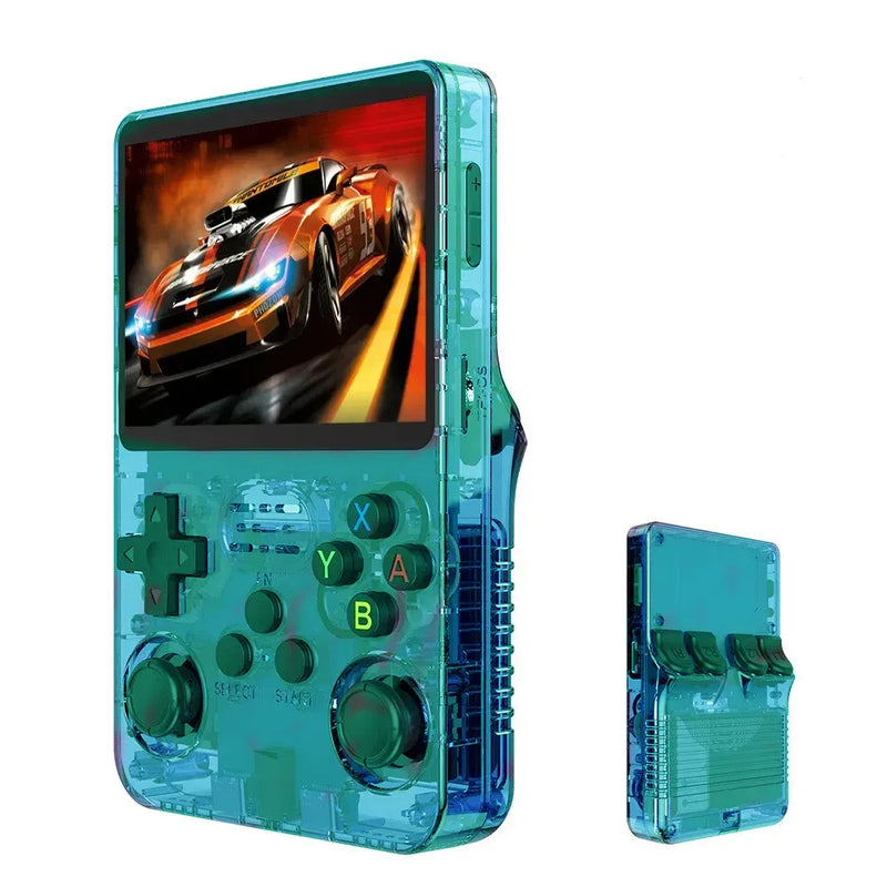 Portable Retro Game Console with 3.5-inch - Nostalgic Gaming Anywhere