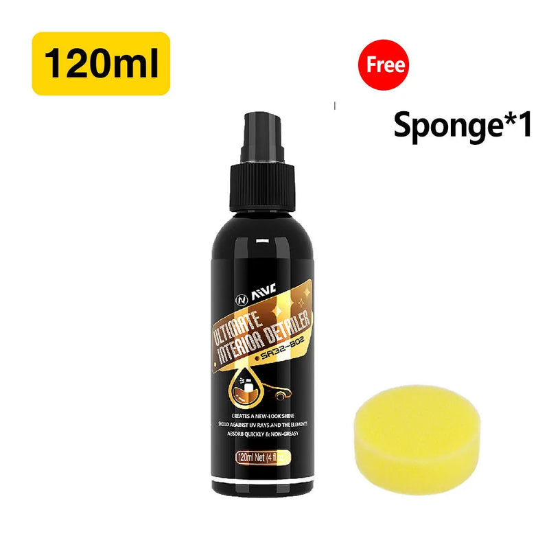 Plastic Restorer Car Interior Detailer Car Cleaning Products Auto Polish Coating Car Detailing Renovator Leather Refurbish