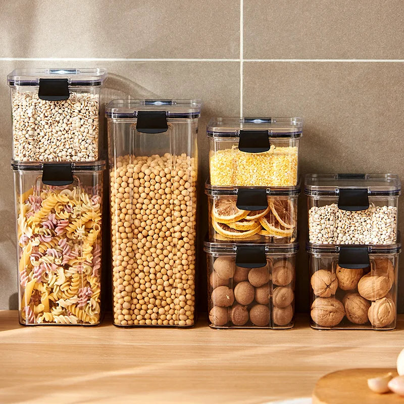 Acrylic Airtight Storage Jars – Food Organization