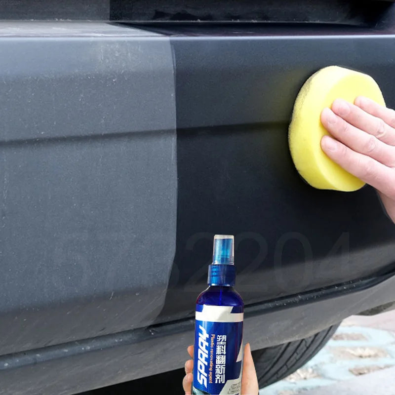 Auto Plastic Restorer Back To Black Gloss - Renovator For Cars Detailing