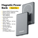 Essager Thin Magnetic Wireless Power Bank 20W 5000mAh – Portable Fast Charging for iPhone
