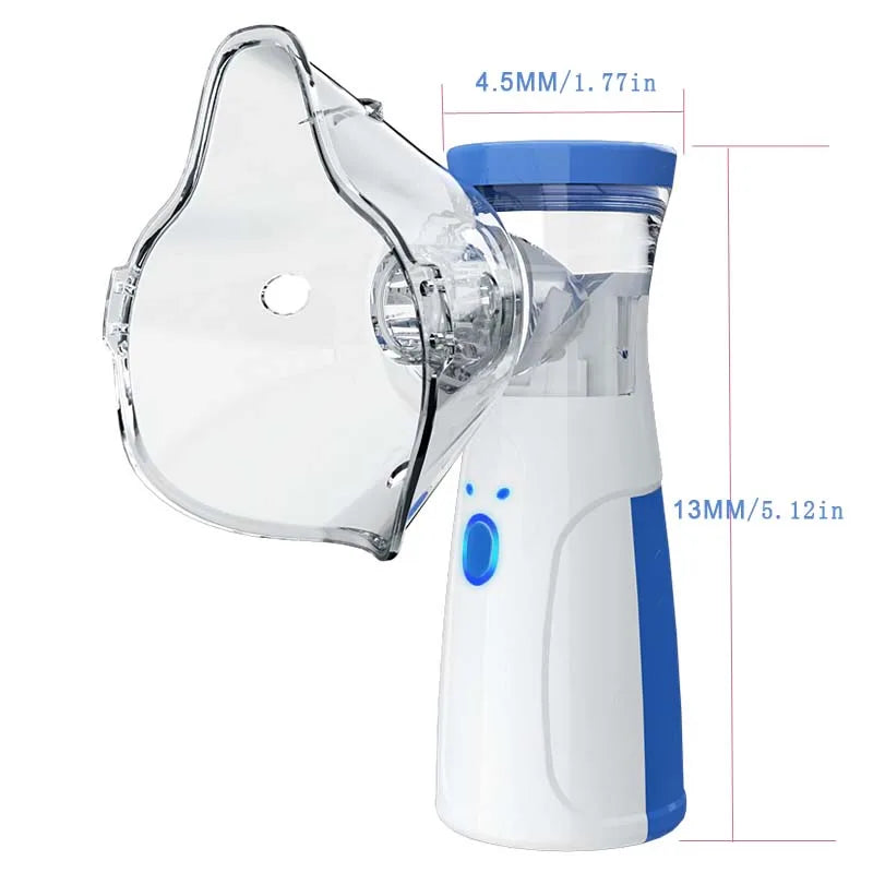 Silent Portable Nebulizer with Auto-Cleaning for Adults and Children