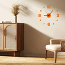 Frameless Wall Clock - Decoration for Home or Office