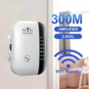 300Mbps Wi-Fi Repeater - Signal Booster for Home/Office
