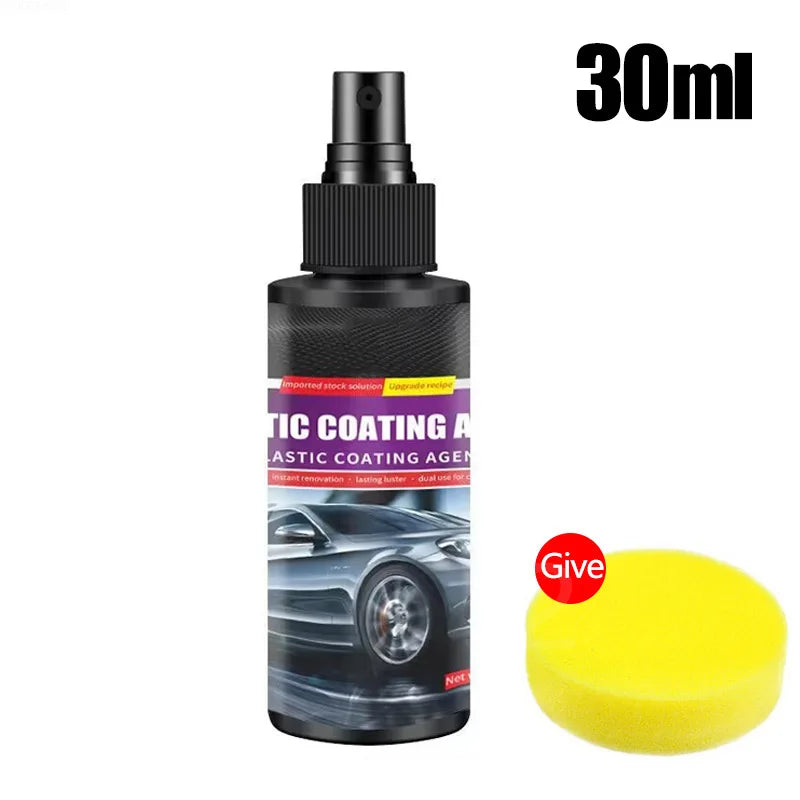 Auto Plastic Restorer Back To Black Gloss - Renovator For Cars Detailing