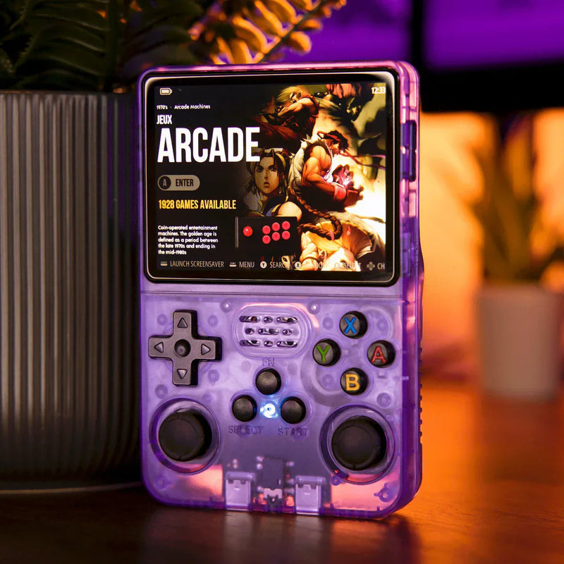 Portable Retro Game Console with 3.5-inch - Nostalgic Gaming Anywhere