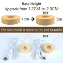 3D Crystal Ball Night Light LED Lamp