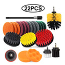 Electric Cleaning Kit – Multi-purpose Brushes and Sponges for Home and Car Cleaning