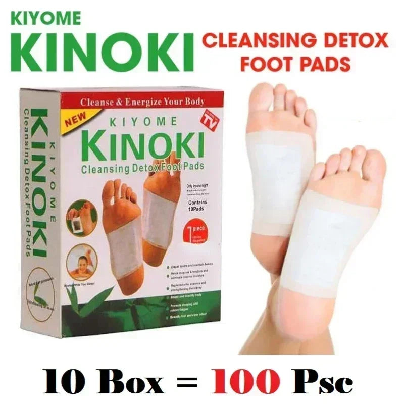 Kinoki Detox Foot Pads – Natural Foot Care and Wellness Solution