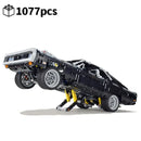 Charger 1970 building Blocks Set - Mechanical Series 1077PCS
