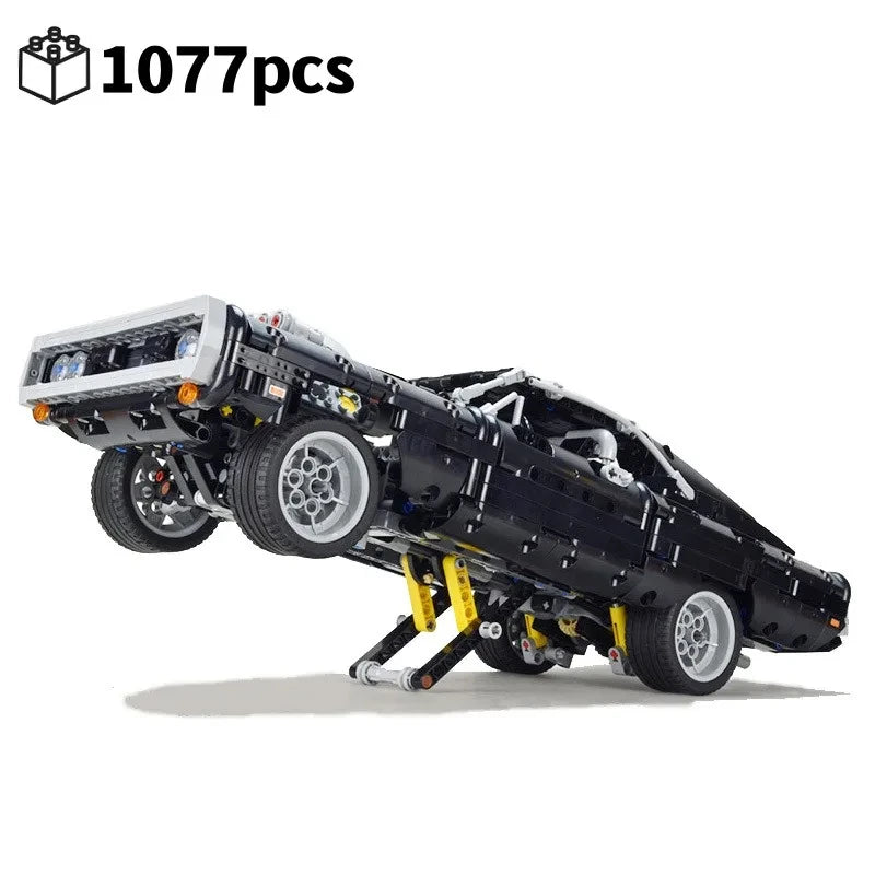 Charger 1970 building Blocks Set - Mechanical Series 1077PCS