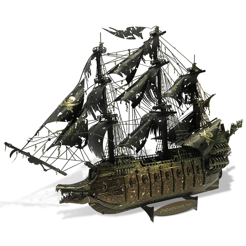 Piececool 3D Metal Puzzle - The Flying Dutchman Pirate Ship Model