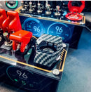 Dining table decoration, retro fashion building block USB docking station, RGB switch ambient light, birthday gift