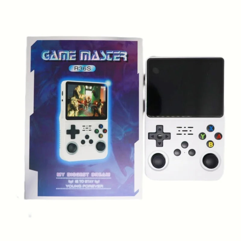 Portable Retro Game Console with 3.5-inch - Nostalgic Gaming Anywhere