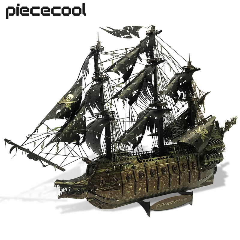 Piececool Model Building Kit - The Flying Dutchman 3D Metal Puzzle