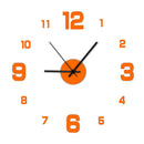 Frameless Wall Clock - Decoration for Home or Office
