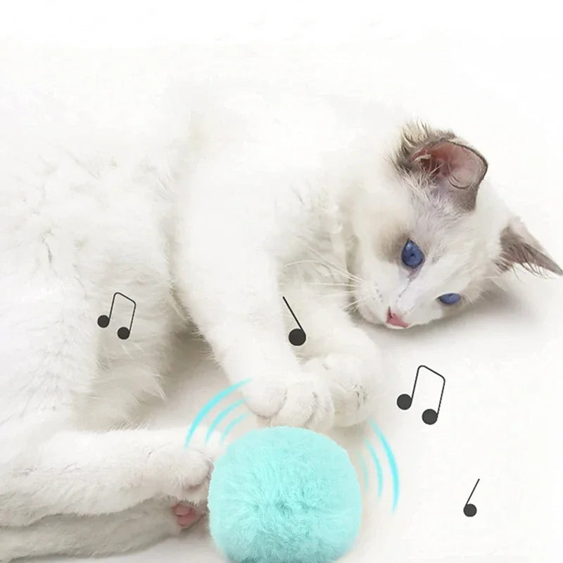 Smart Plush Electric Sounding Cat Toy