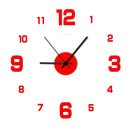 Frameless Wall Clock - Decoration for Home or Office