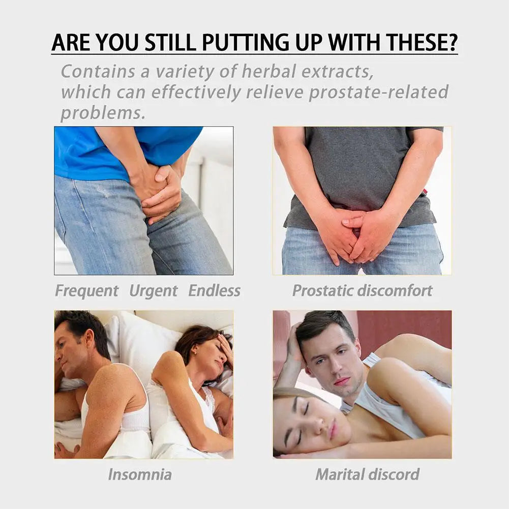 Herbal Prostate Relief Capsules – Natural Supplement for Men's Prostate Health