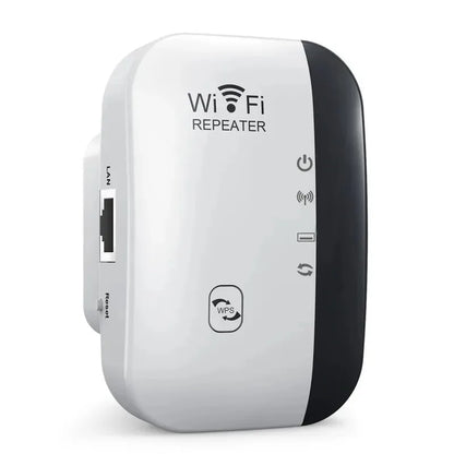 300Mbps Wi-Fi Repeater - Signal Booster for Home/Office