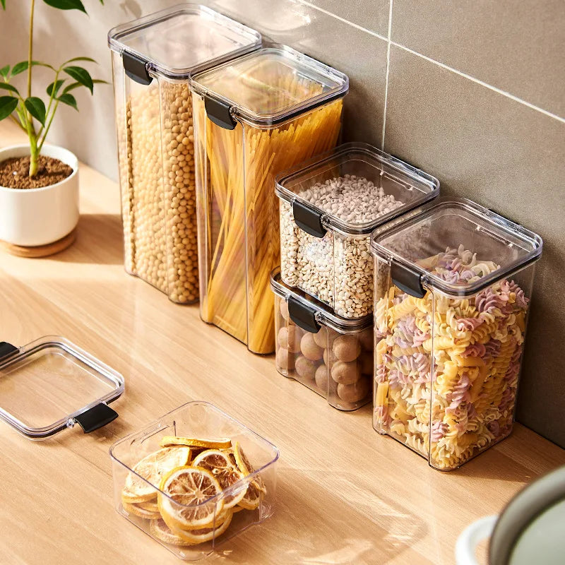 Acrylic Airtight Storage Jars – Food Organization