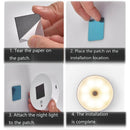 LED Night Light with Motion Sensor, USB Rechargeable - Perfect for Kitchen, Bedroom, Hallway, and Stairs