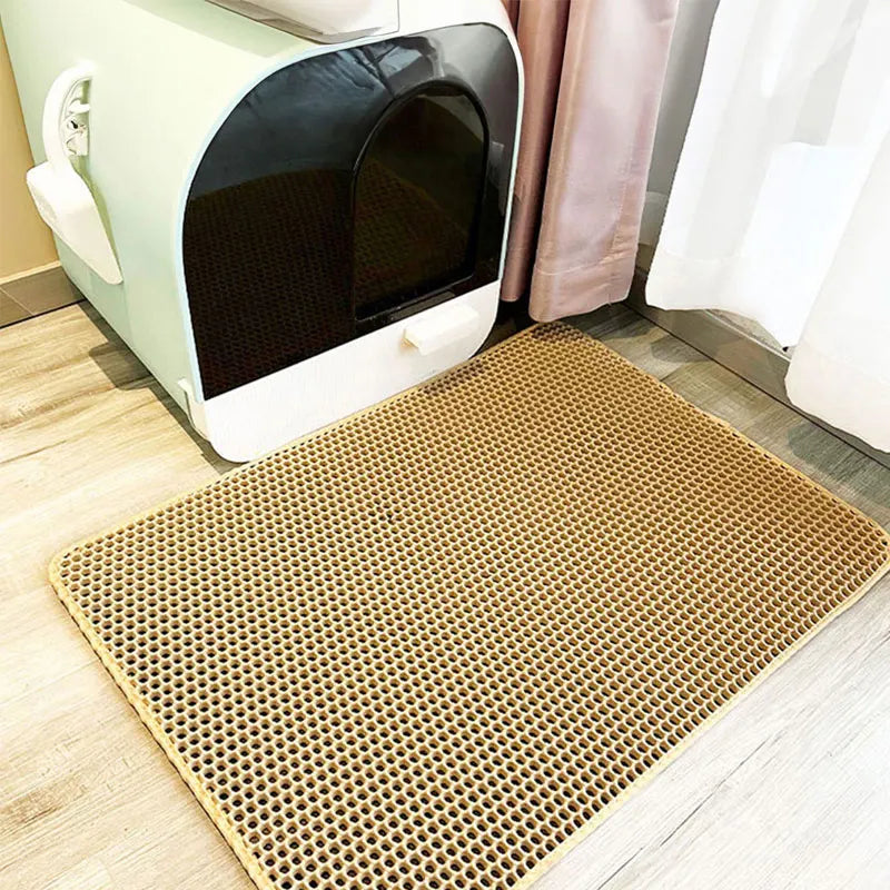 Pet Cat Litter Mat – Comfort and Cleanliness Ensured