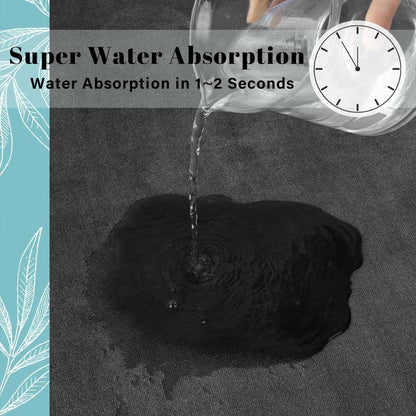 Super Absorbent and Anti-Slip Mat – Practicality and Safety for Your Bathroom