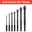 Hex Drill Bit - PRECISION DRILLING, TILE, GLASS & CONCRETE